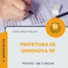 Apostila Monitor de Creche Prefeitura de Orindiúva SP 2026