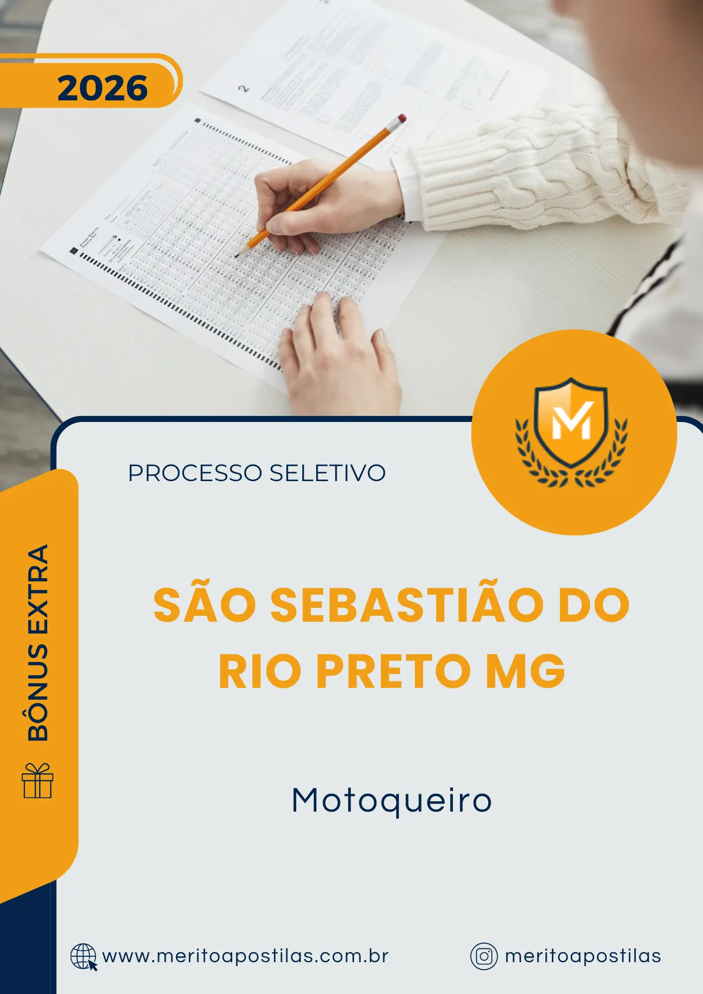 Apostila Motoqueiro Prefeitura de São Sebastião do Rio Preto MG 2026