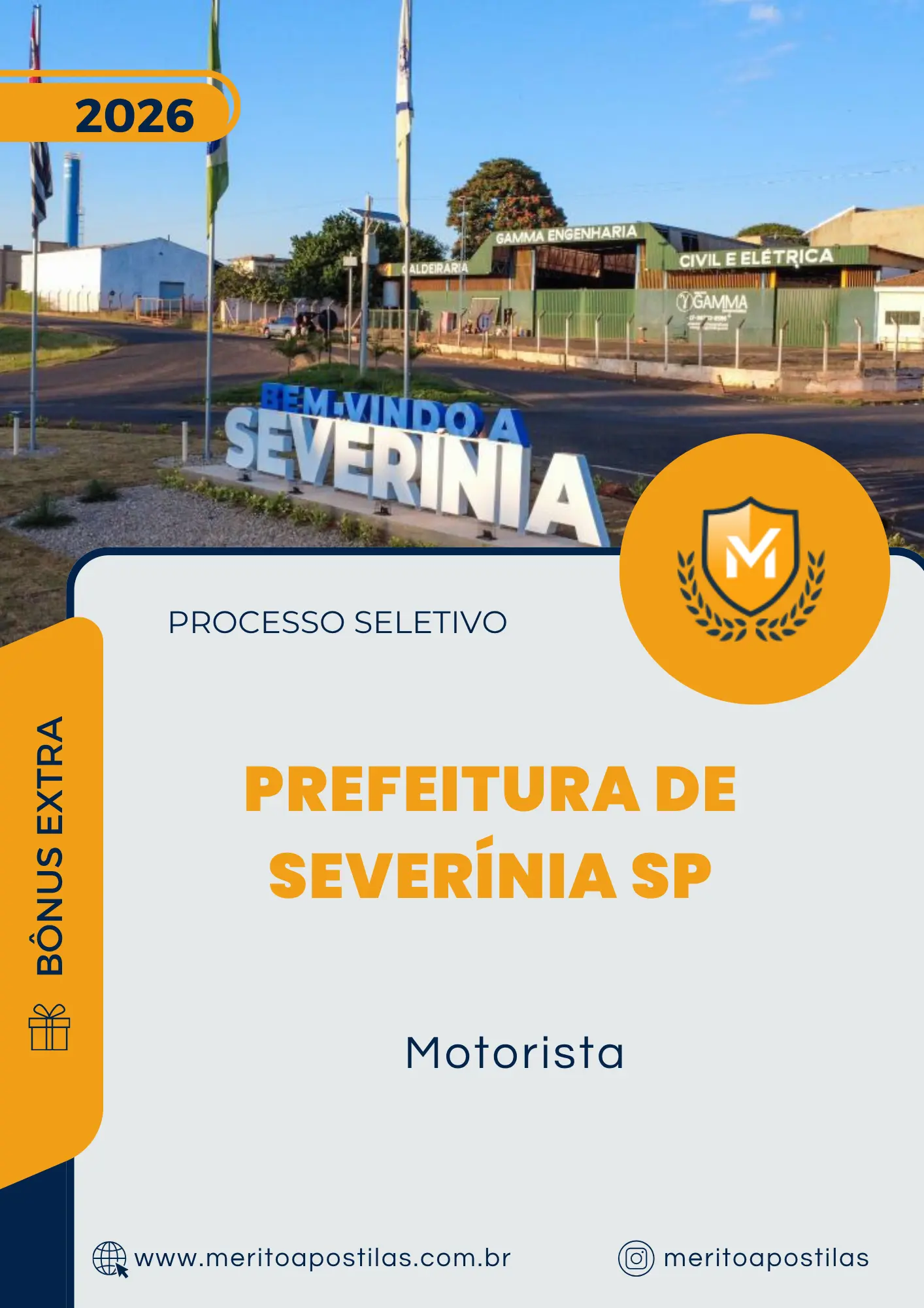 Apostila Motorista Prefeitura de Severínia SP 2026