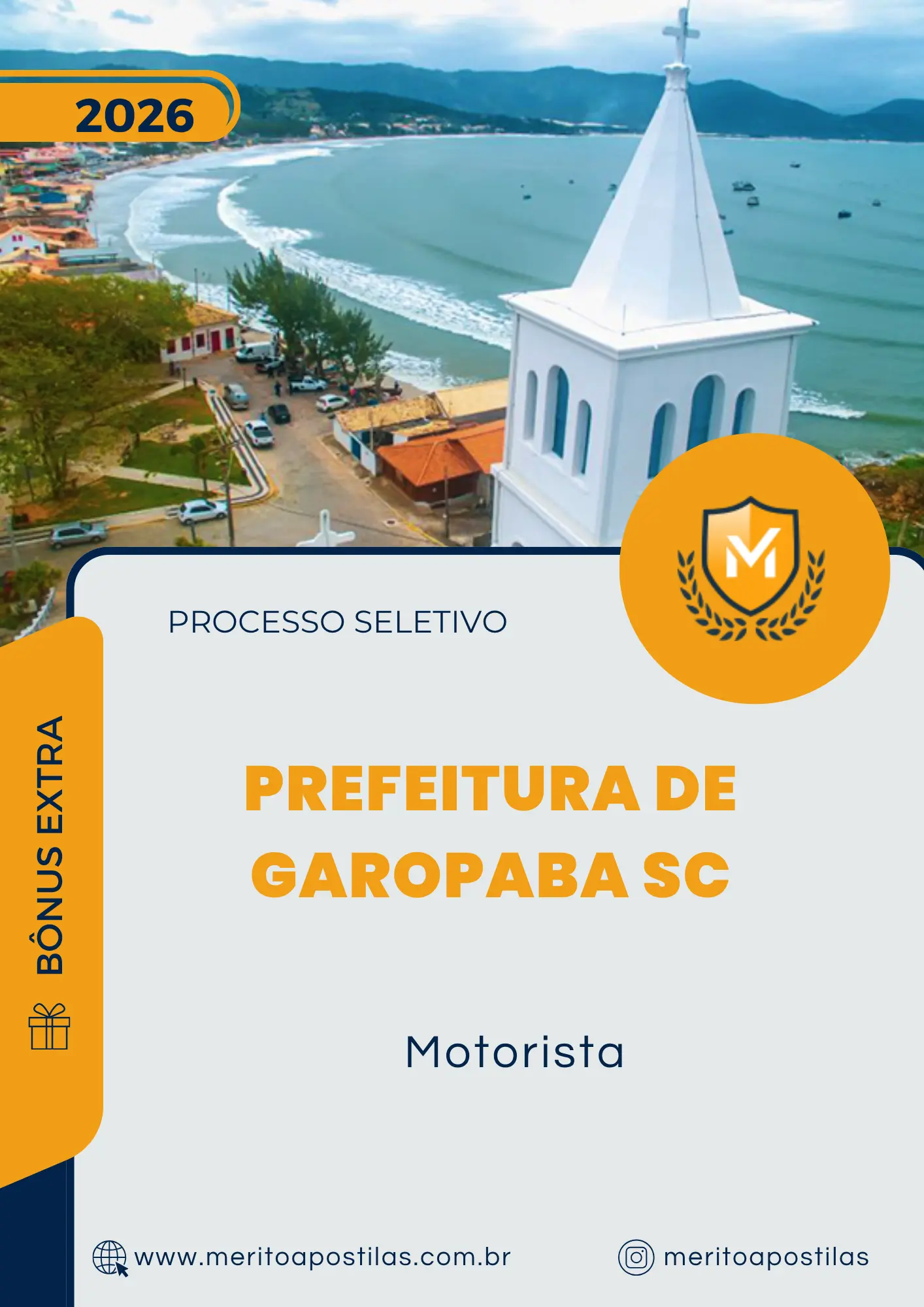 Apostila Motorista Prefeitura de Garopaba SC 2026