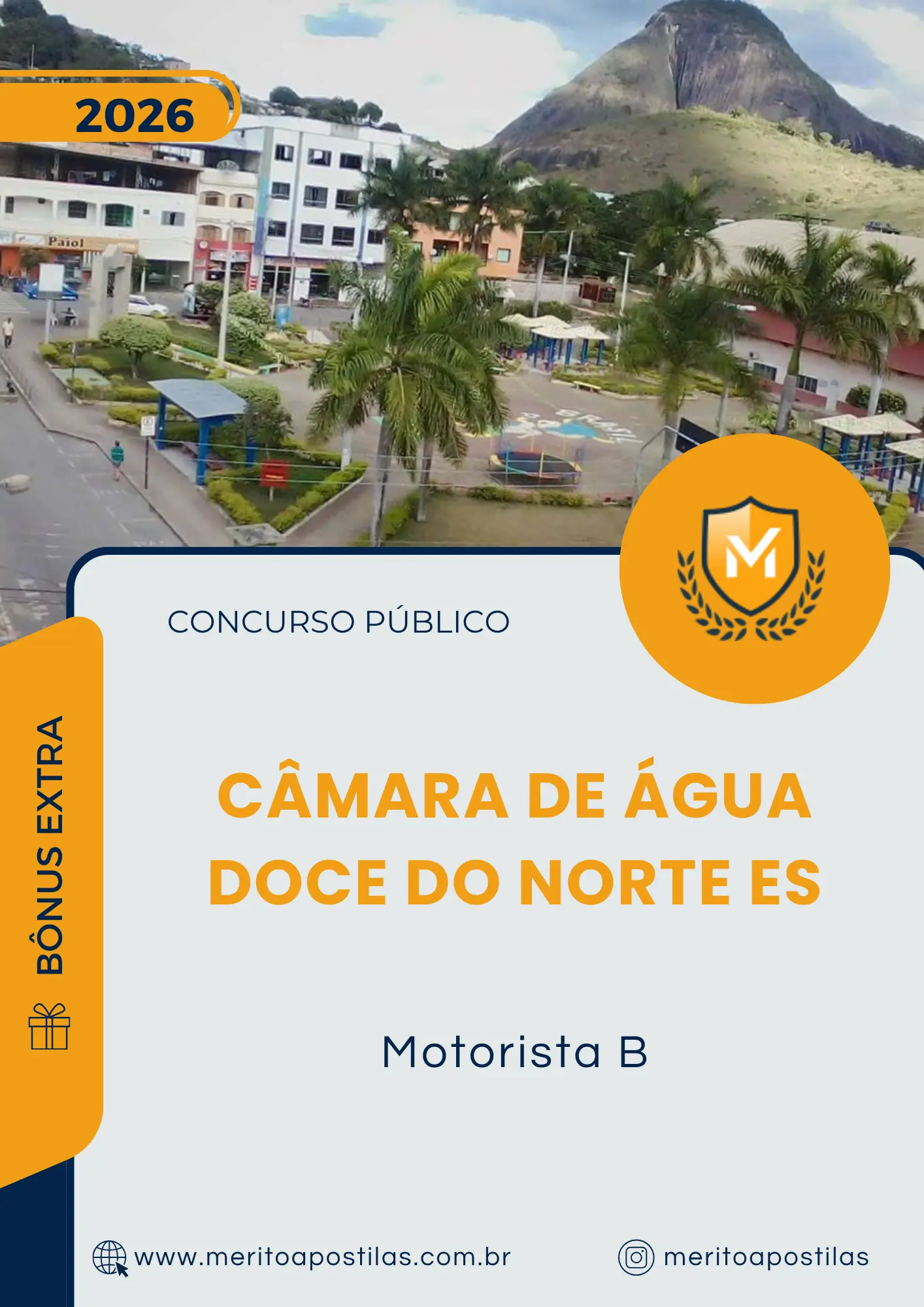 Apostila Motorista B Câmara de Água Doce do Norte ES 2026