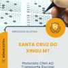 Apostila Motorista CNH AD Transporte Escolar Prefeitura de Santa Cruz do Xingu MT 2026