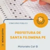 Apostila Motorista Cat B Prefeitura de Santa Filomena PE 2026