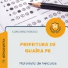 Apostila Motorista de Veículos Prefeitura de Guaíra PR 2026