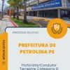 Apostila Motorista Condutor Terrestre Categoria D Prefeitura de Petrolina PE 2026