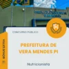 Apostila Nutricionista Prefeitura de Vera Mendes PI 2026