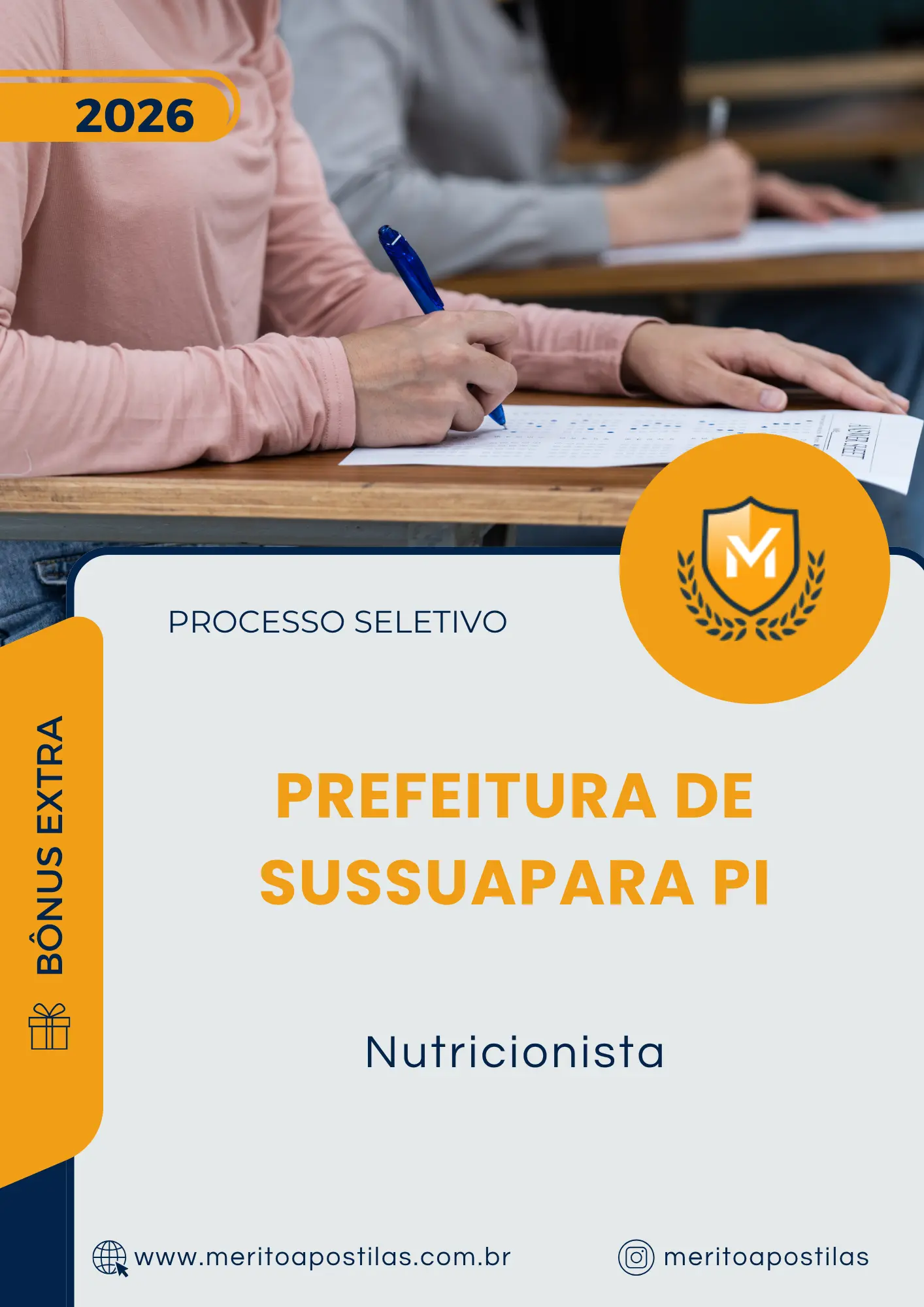 Apostila Nutricionista Prefeitura de Sussuapara PI 2026