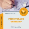 Apostila Nutricionista Prefeitura de Sagres SP 2026