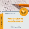 Apostila Nutricionista Prefeitura de Areiópolis SP 2026