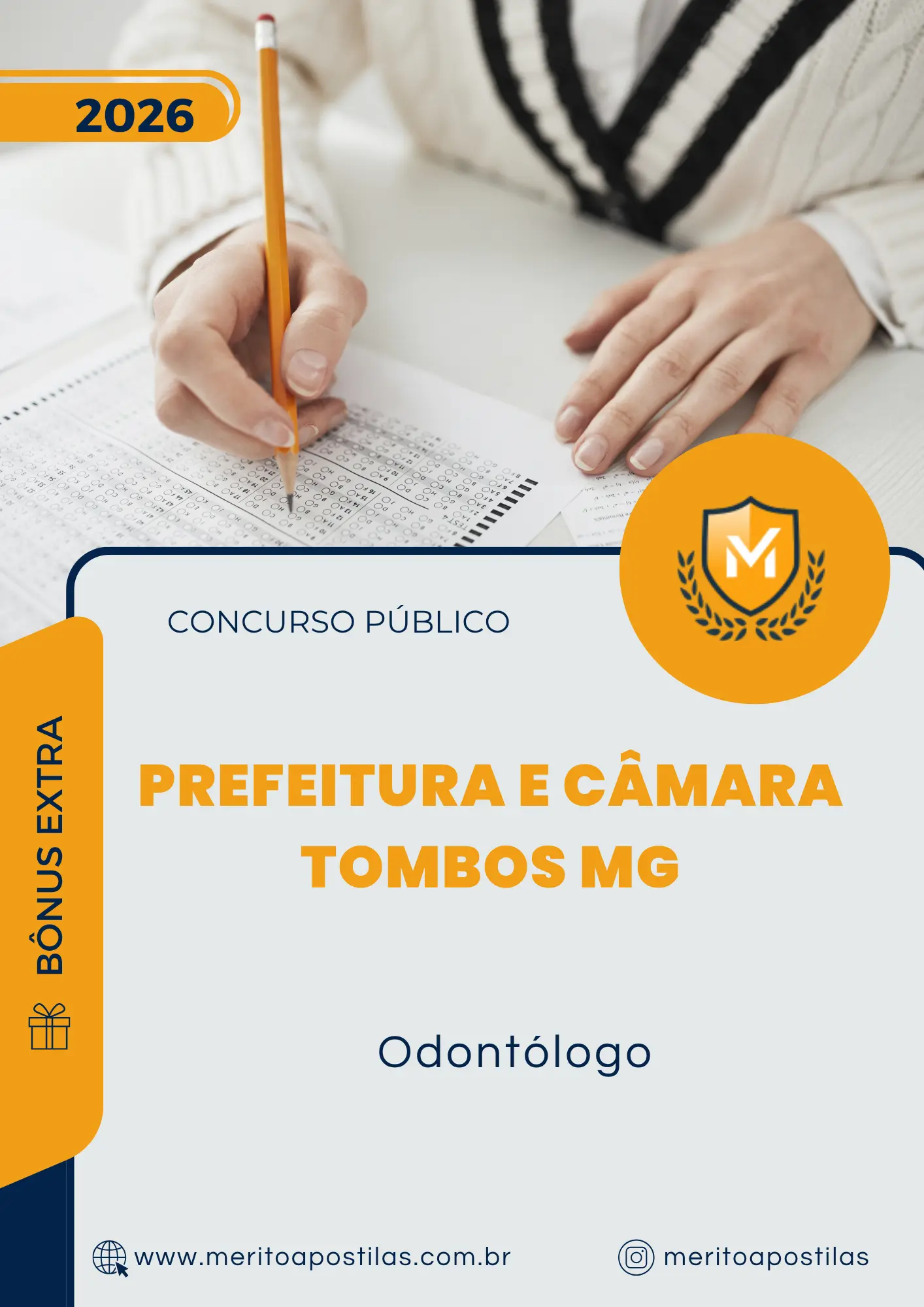 Apostila Odontólogo Prefeitura e Câmara de Tombos MG 2026
