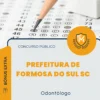 Apostila Odontólogo Prefeitura de Formosa do Sul SC 2026