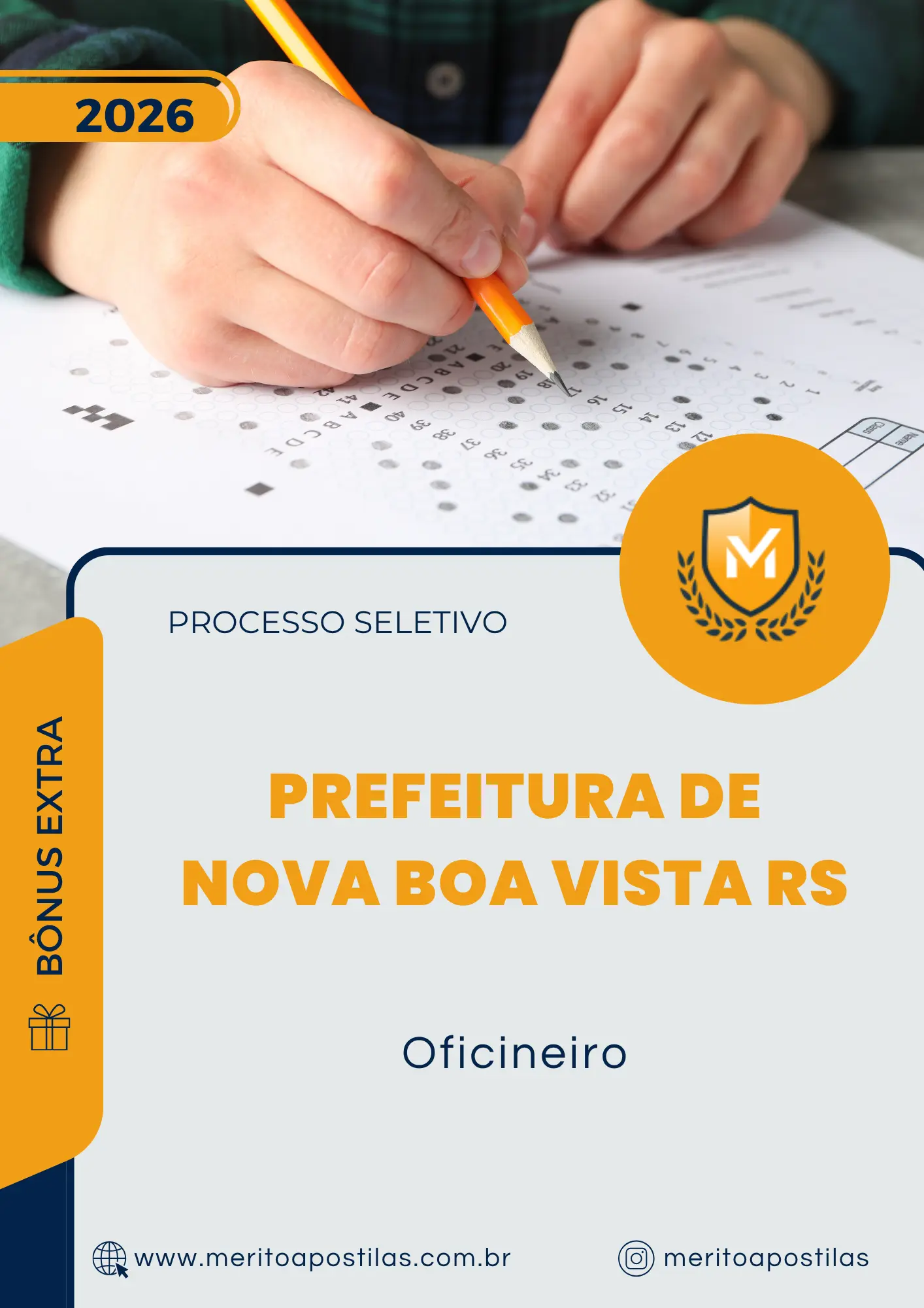 Apostila Oficineiro Prefeitura de Nova Boa Vista RS 2026