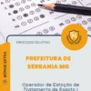 Apostila Operador de Estação de Tratamento de Esgoto I Prefeitura de Serrania MG 2026