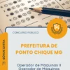 Apostila Operador de Máquinas II Operador de Máquinas Pesadas Prefeitura de Ponto Chique MG 2026