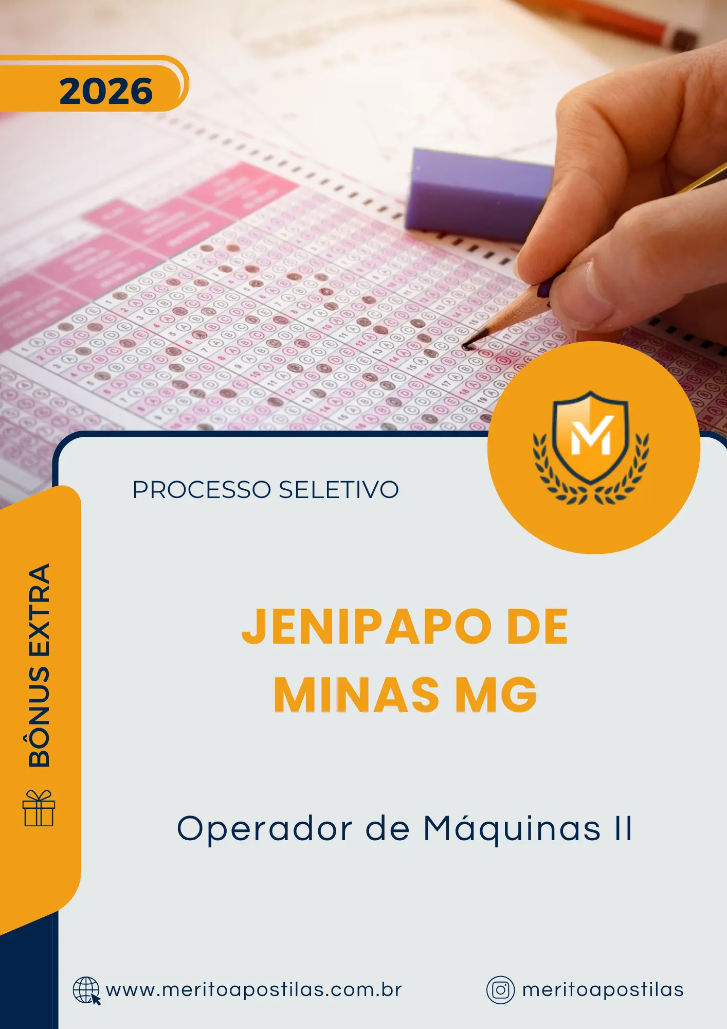 Apostila Operador de Máquinas II Prefeitura de Jenipapo de Minas MG 2026