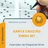 Apostila Operador de Máquinas Nível I Prefeitura de Santa Cruz do Xingu MT 2026