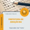 Apostila Operador de Trator Prefeitura de Araçás BA 2026