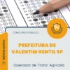 Apostila Operador de Trator Agrícola Prefeitura de Valentim Gentil SP 2026