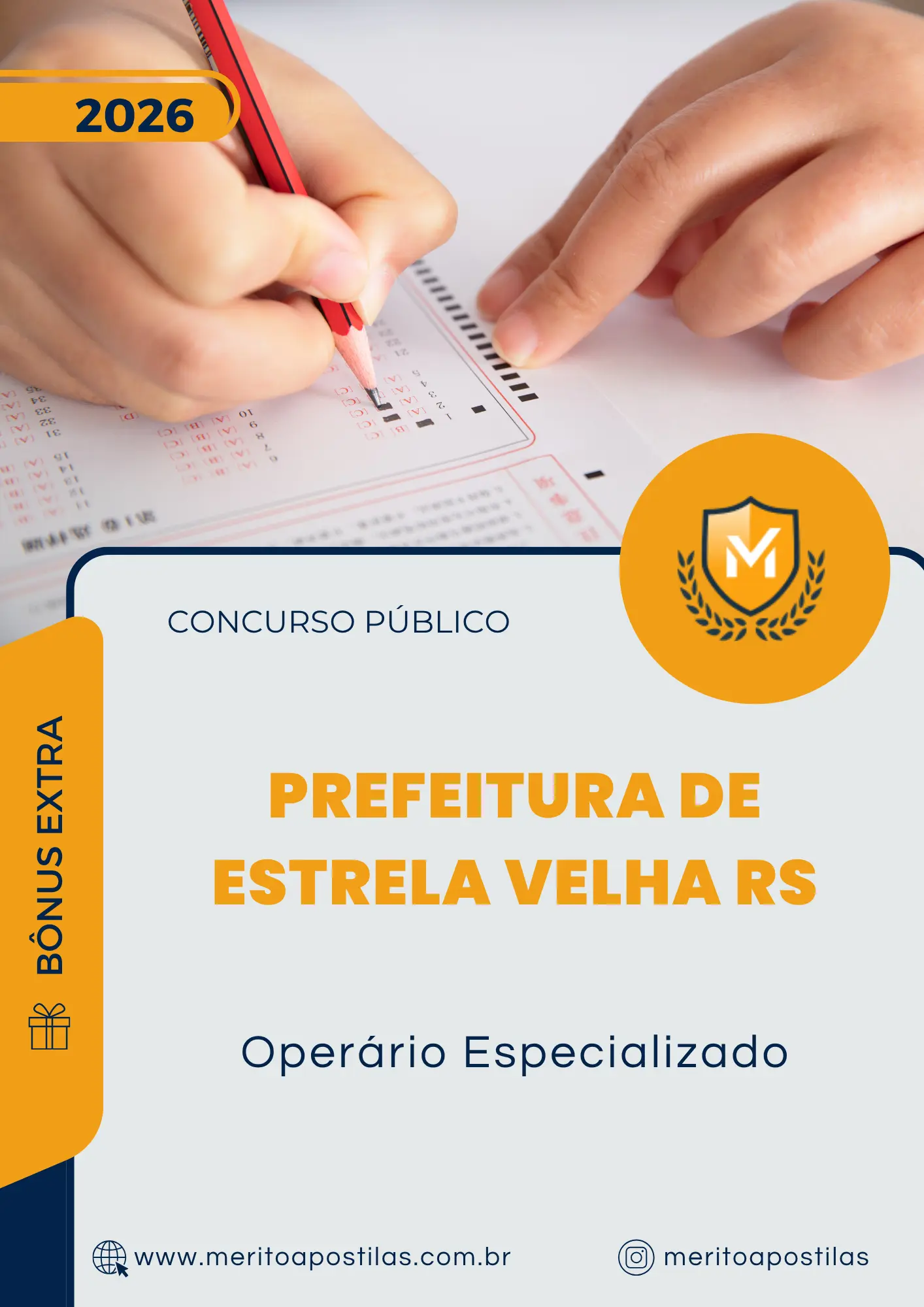 Apostila Operário Especializado Prefeitura de Estrela Velha RS 2026