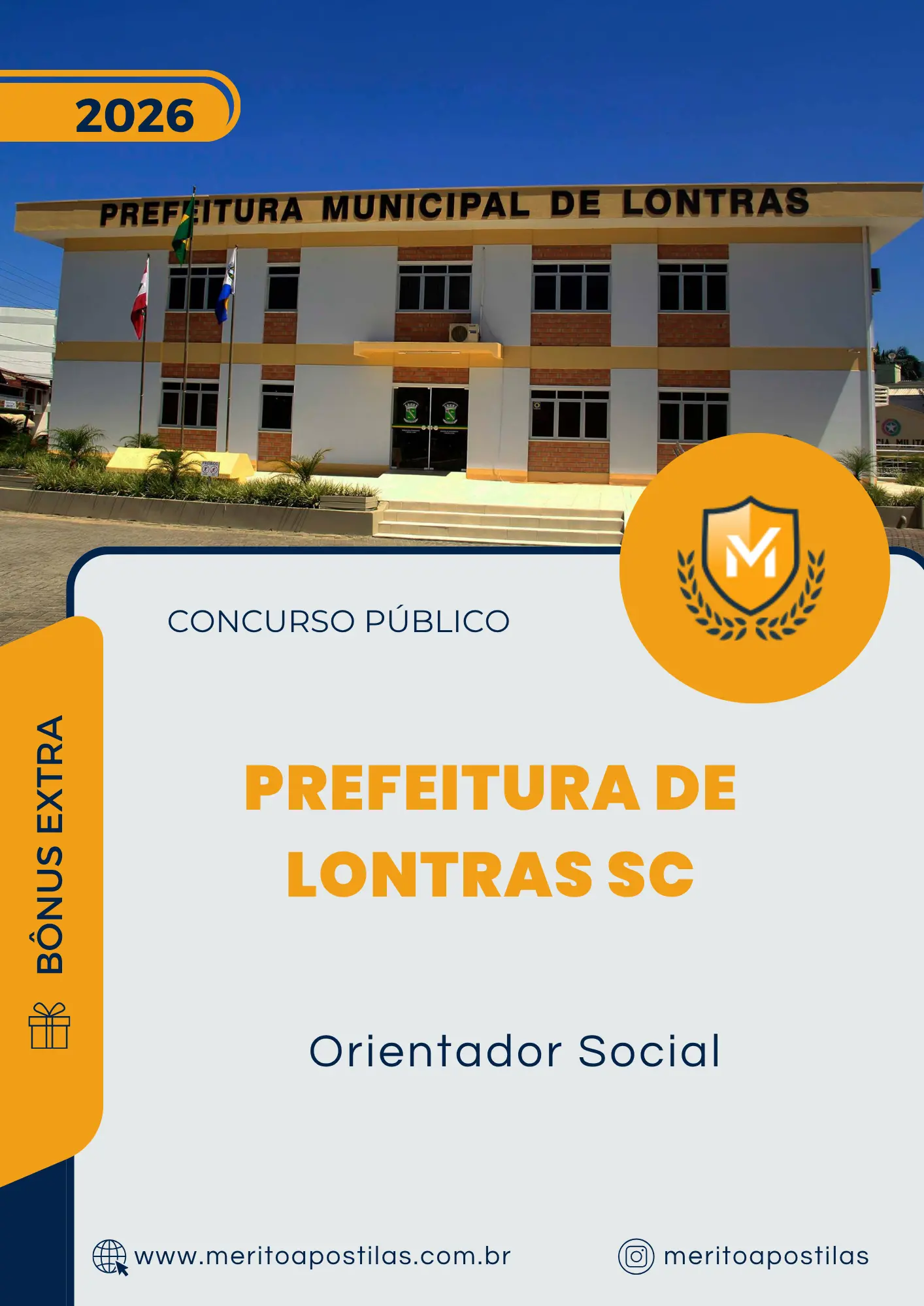 Apostila Orientador Social Prefeitura de Lontras SC 2026