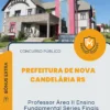 Apostila Professor Área II Ensino Fundamental Séries Finais Educação Física Prefeitura de Nova Candelária RS 2026