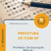Apostila Professor De Educação Básica I Prefeitura de Itobi SP 2026
