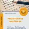 Apostila Professor De Educação Básica II Educação Física Prefeitura de Braúna SP 2026