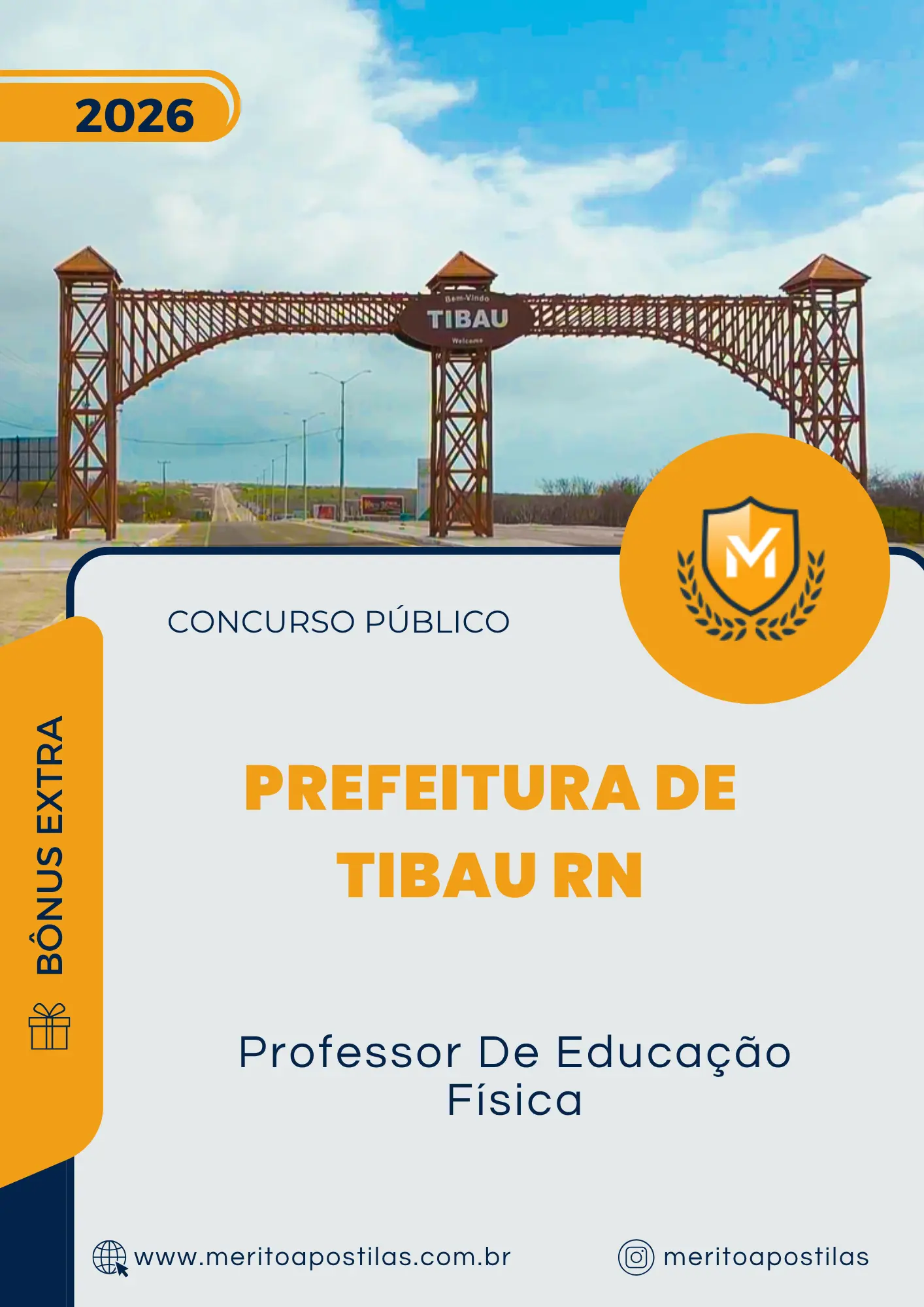 Apostila Professor De Educação Física Prefeitura de Tibau RN 2026