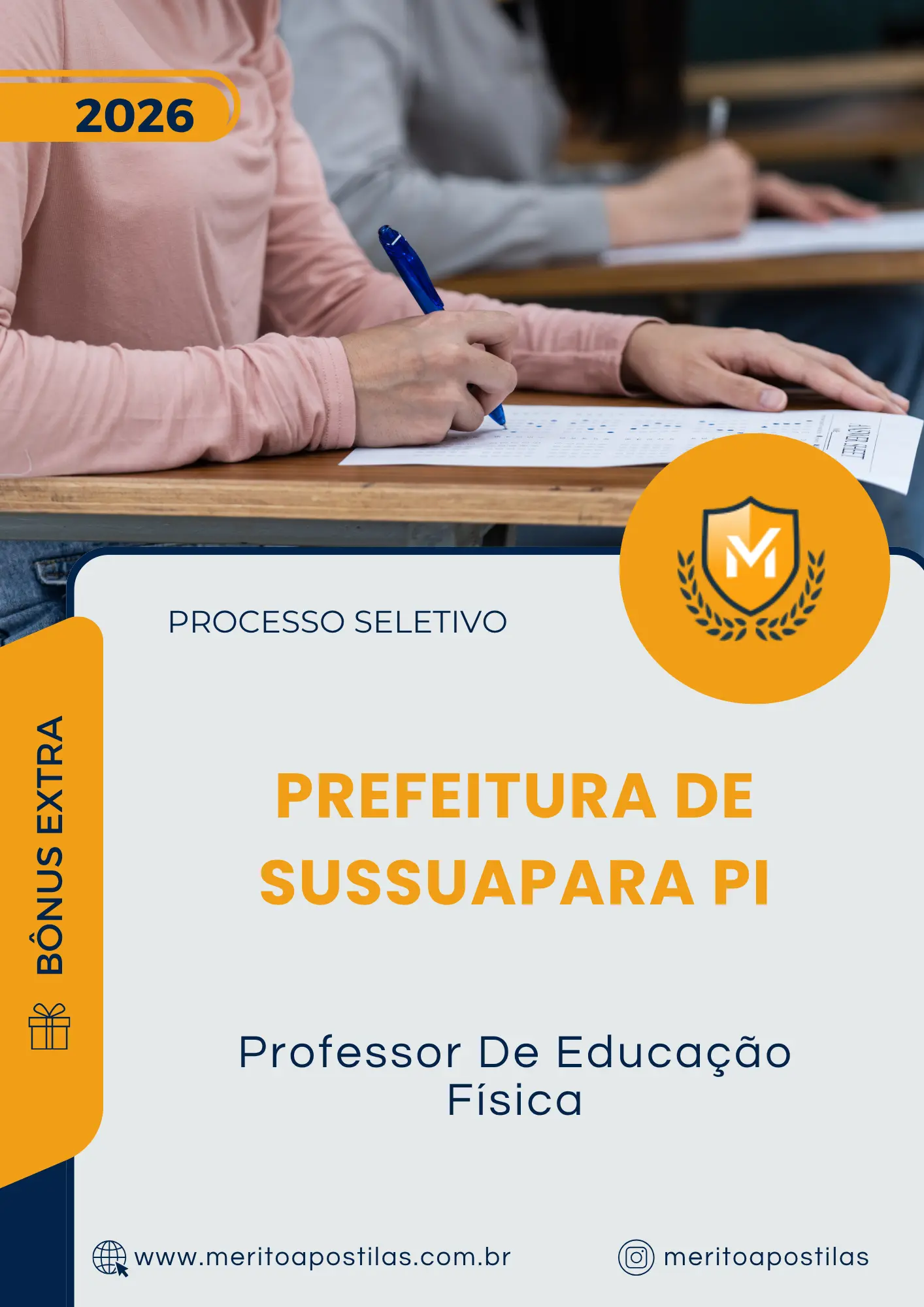 Apostila Professor De Educação Física Prefeitura de Sussuapara PI 2026