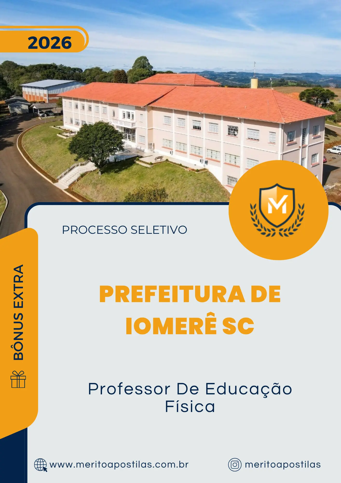 Apostila Professor De Educação Física Prefeitura de Iomerê SC 2026