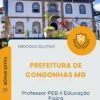 Apostila Professor PEB II Educação Física Prefeitura de Congonhas MG 2026