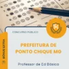 Apostila Professor de Ed Básica Prefeitura de Ponto Chique MG 2026
