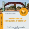 Apostila Professor de Educação Básica Prefeitura de Conquista D'Oeste MT 2026