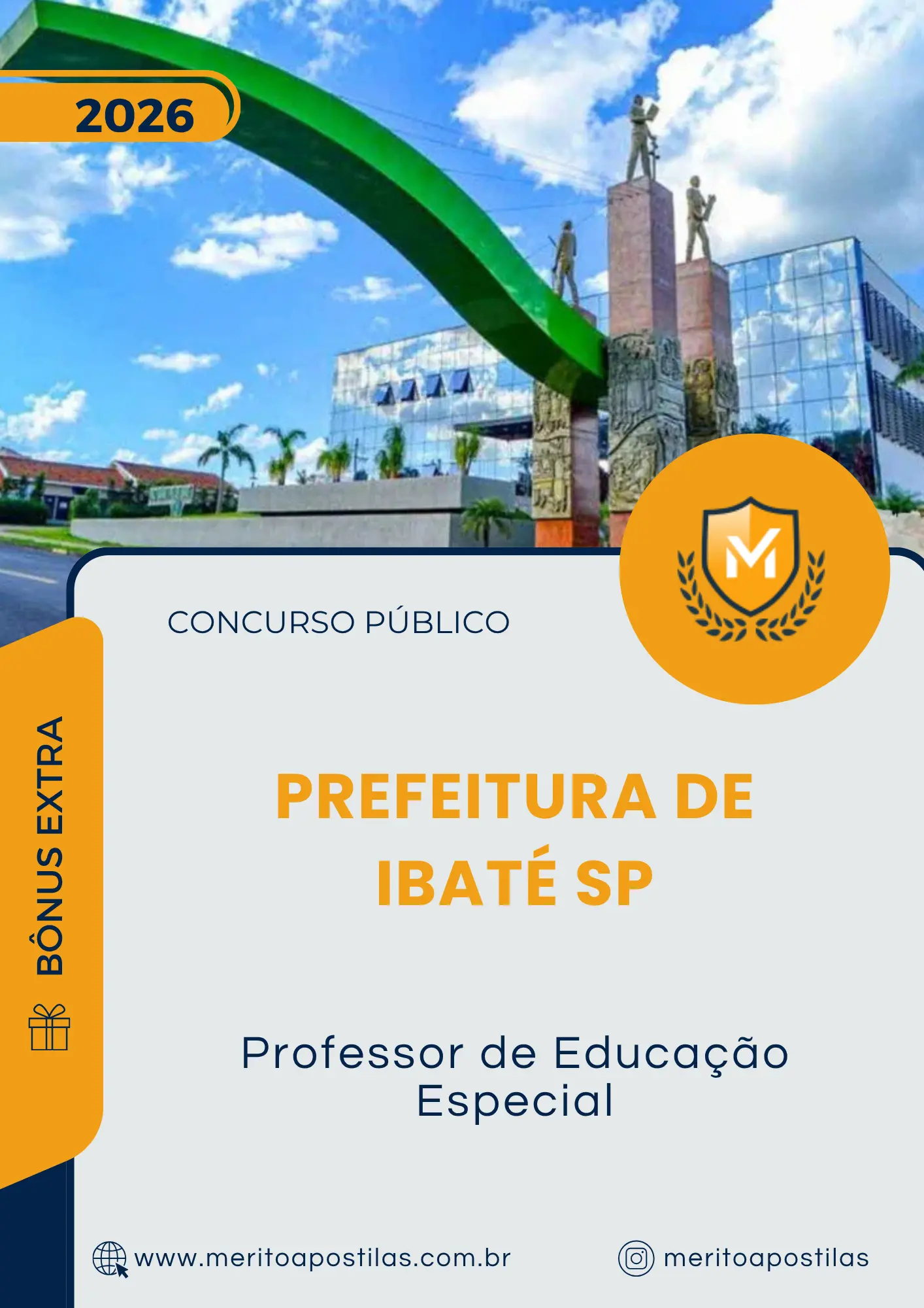 Apostila Professor de Educação Especial Prefeitura de Ibaté SP 2026
