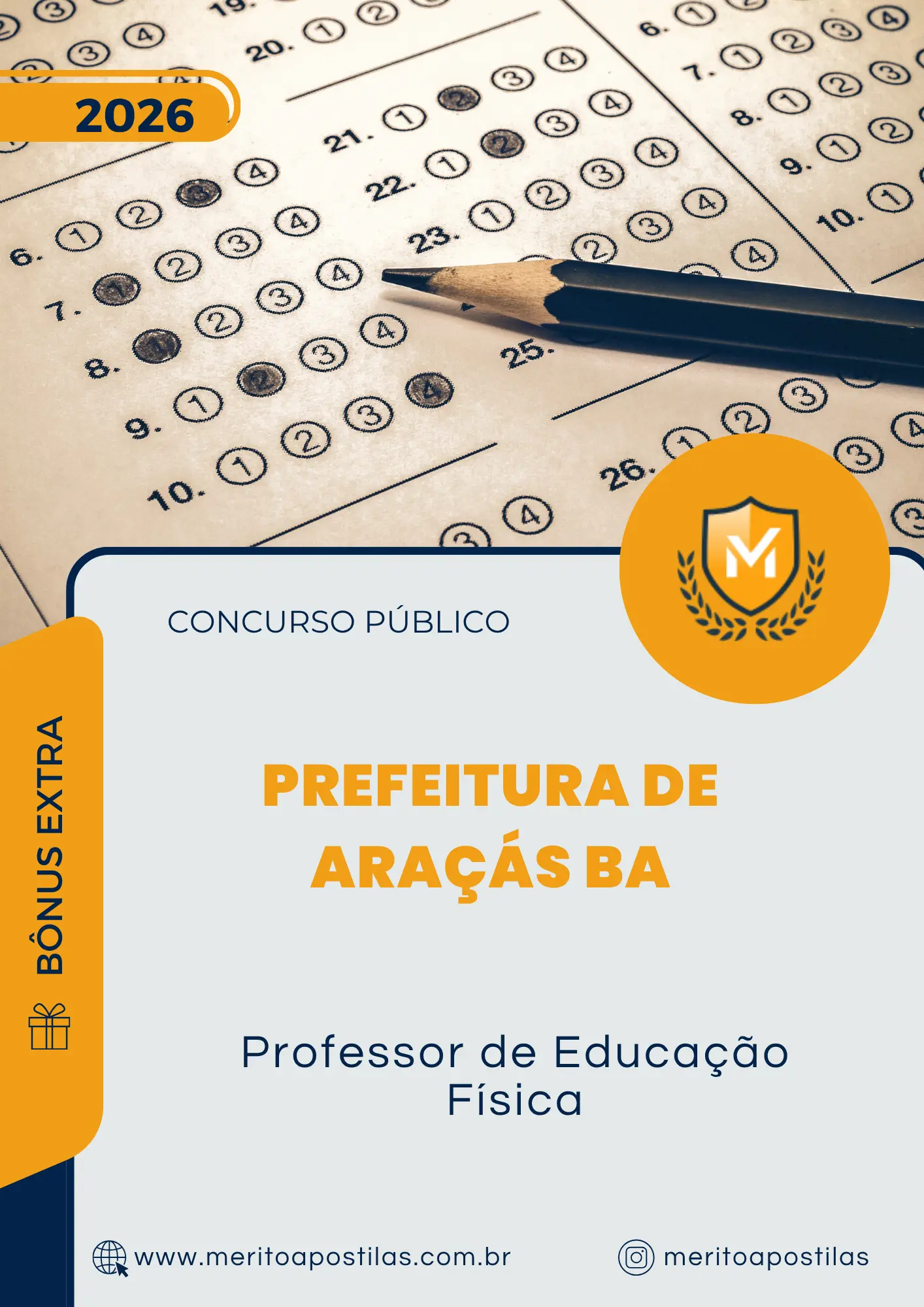 Apostila Professor de Educação Física Prefeitura de Araçás BA 2026