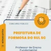 Apostila Professor de Ensino Fundamental Prefeitura de Formosa do Sul SC 2026