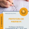 Apostila Professor de Ensino Fundamental de 1 ao 9 ano Educação Física Prefeitura de Piripiri PI 2026