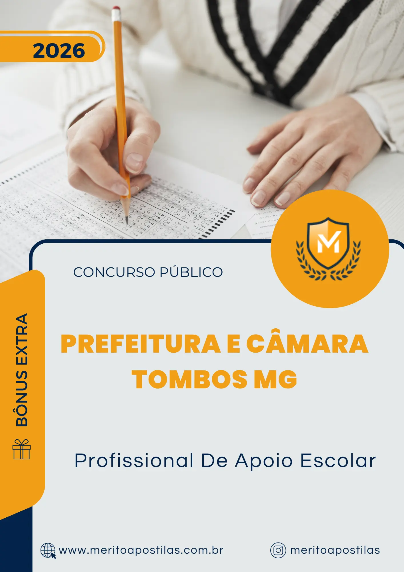 Apostila Profissional De Apoio Escolar Prefeitura e Câmara de Tombos MG 2026