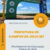 Apostila Profissional de Educação Física do SUS Prefeitura de Campos de Júlio MT 2026