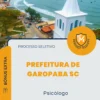 Apostila Psicólogo Prefeitura de Garopaba SC 2026