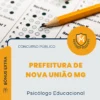 Apostila Psicólogo Educacional Prefeitura de Nova União MG 2026