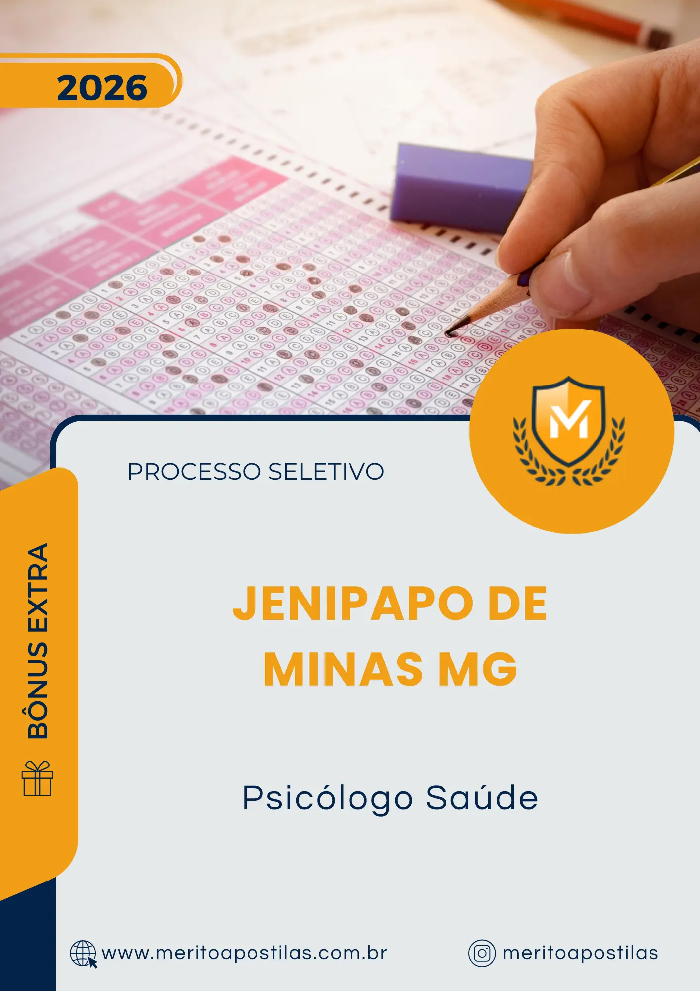 Apostila Psicólogo Saúde Prefeitura de Jenipapo de Minas MG 2026