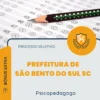 Apostila Psicopedagogo Prefeitura de São Bento do Sul SC 2026