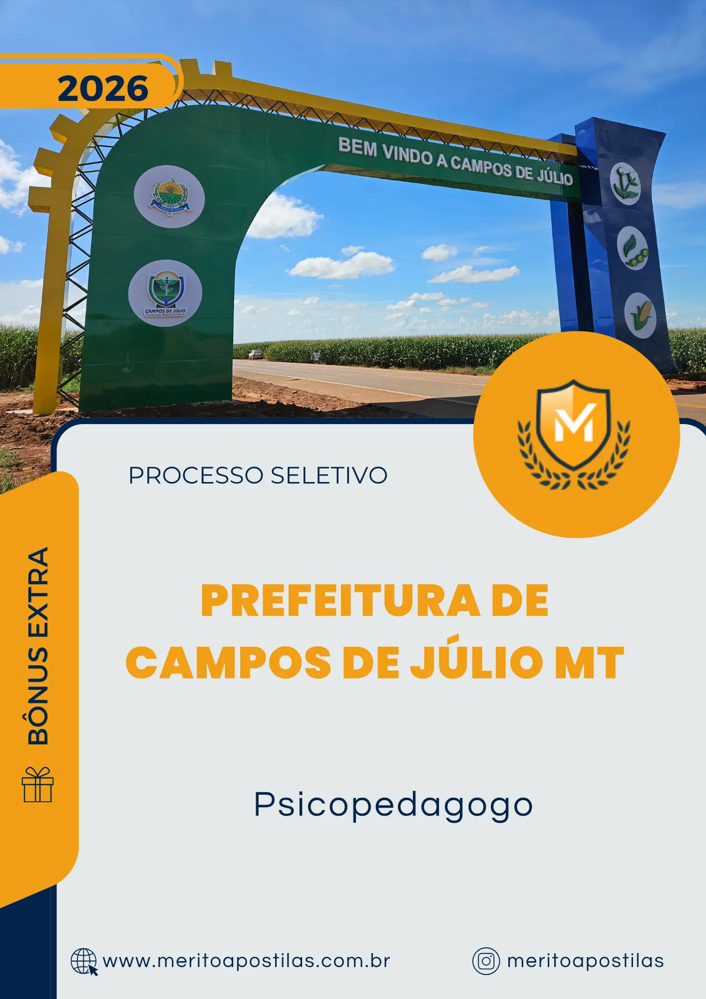 Apostila Psicopedagogo Prefeitura de Campos de Júlio MT 2026