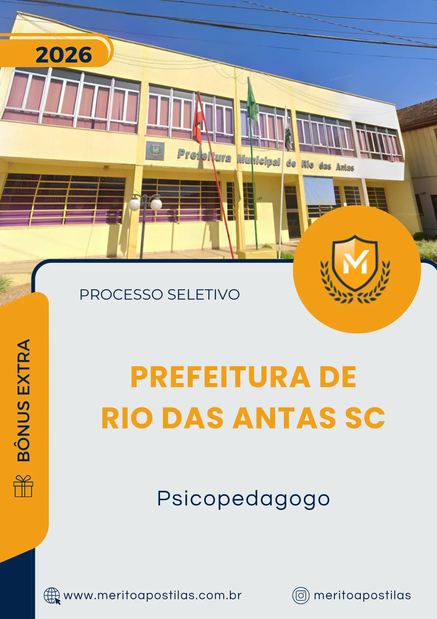 Apostila Psicopedagogo Prefeitura de Rio das Antas SC 2026