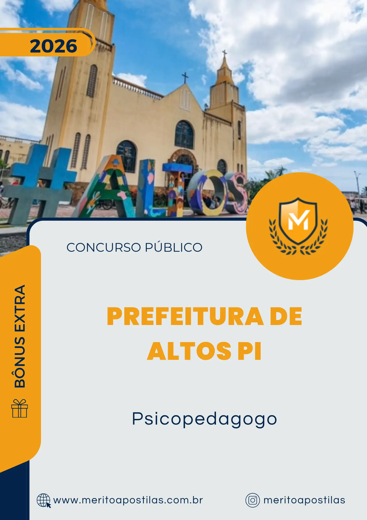 Apostila Psicopedagogo Prefeitura de Altos PI 2026