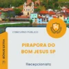 Apostila Recepcionista Prefeitura de Pirapora do Bom Jesus SP 2026