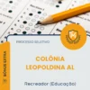 Apostila Recreador Educação Prefeitura de Colônia Leopoldina AL 2026