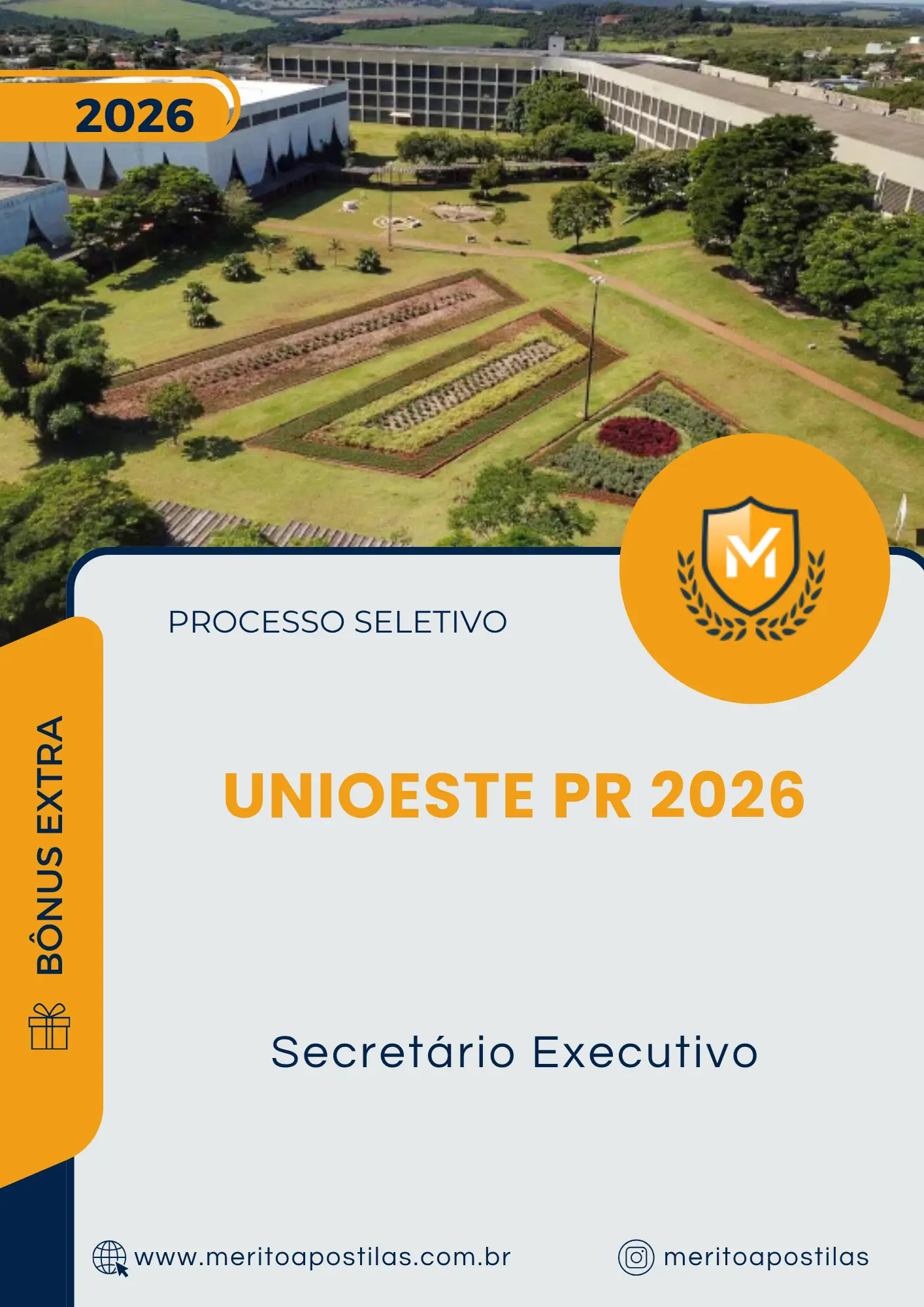Apostila Secretário Executivo Processo Seletivo UNIOESTE PR 2026