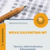 Apostila Técnico Administrativo Educacional Prefeitura de Nova Xavantina MT 2026